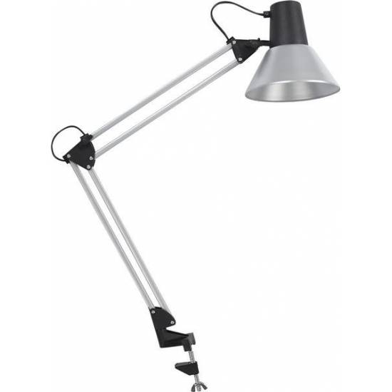 Nowodvorski - lampa z zaciskiem STUDENT SREBRNY - 6227