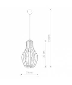 Nowodvorski - lampa wisząca IKA I A 95cm - 4171