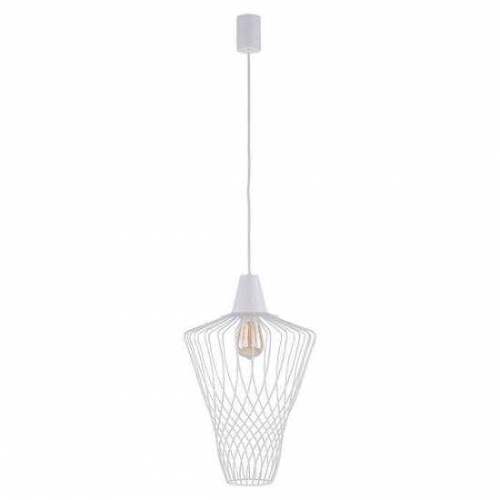 Nowodvorski - Lampa wisząca WAVE L biały śr. 40cm - 8855